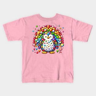 Penguin Candy VI Kids T-Shirt